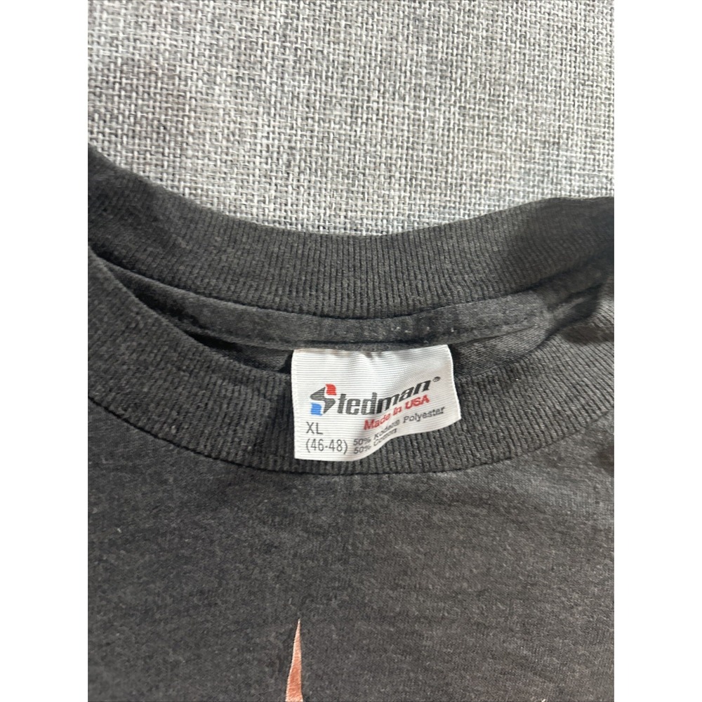 Vintage Harley Davidson Shirt XL Holoubek 80s Single Stitch Statue Of Liberty - Picture 5 of 15